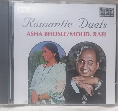 ROMANTIC DUETS - ASHA BHOSLE /MOHD. RAFI. BOLLYWOOD. MUSIC CD