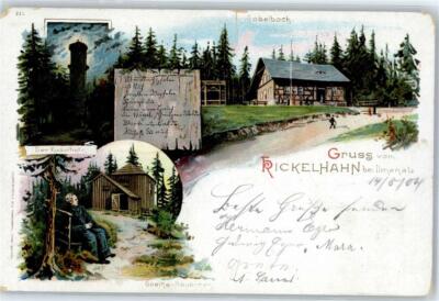 51543819 - Kickelhahn Gabelbach Ilmenau 1904
