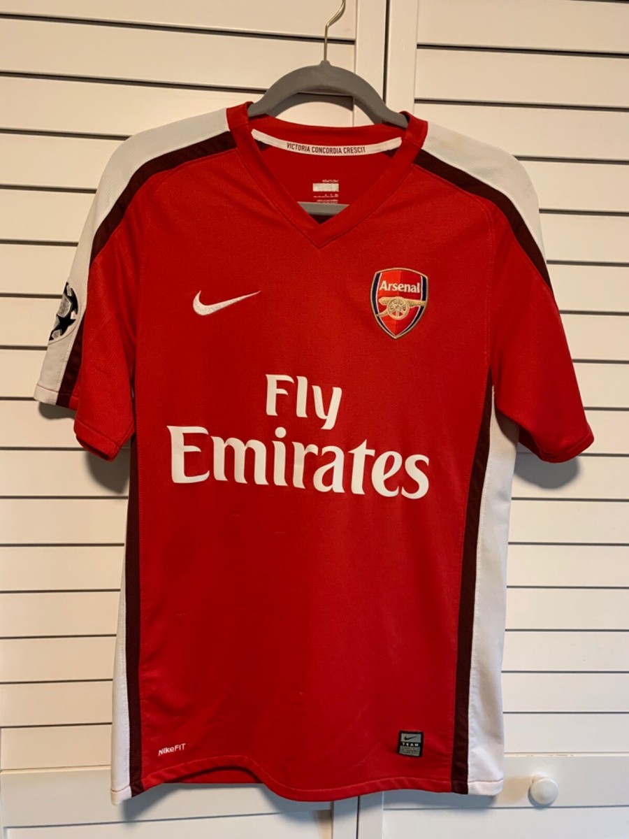 UEFA Nike Shirt Men Small Emirates Arsenal CESC FABREGAS #4