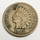 1907 P Indian Head Cent Penny  *VF - VERY FINE DETAILS*  **FREE SHIPPING**