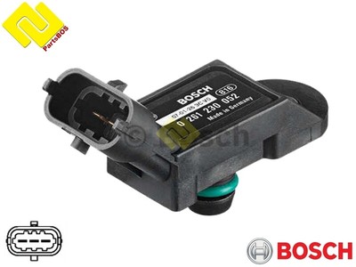 BOSCH 0261230052 INTAKE MANIFOLD PRESSURE SENSOR MAP ,for FIAT 