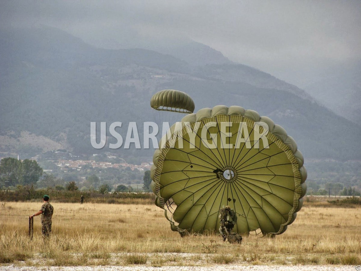 MC1 Military Parachute 35' Canopy with Cut Lines Wedding Yard