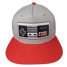 Nintendo NES Controller Snapback Hat Multi One Size Retro Colorblock