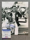 1966 DAYTONA 500- RICHARD PETTY AUTOGRAPH 8x10 VICTORY PHOTO 2nd PSA/DNA AL75132