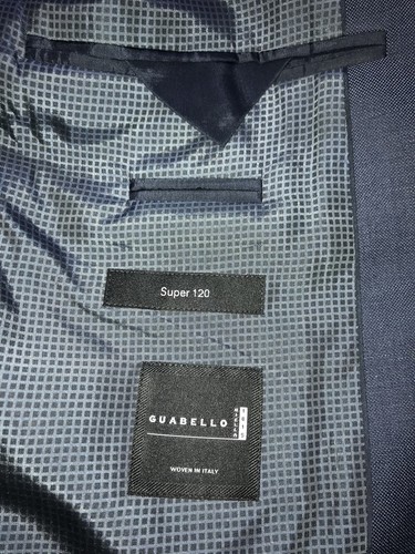 HUGO BOSS - Mens Tailored Fit BLUE WOOL SUIT - 42 Reg - W36 L33 - WORN ONCE - Picture 9 of 12