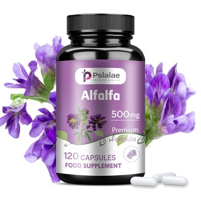 Luzerne Caps 500mg - Unterstützung des Immunsystems, Antioxidans, Verdauungsg
