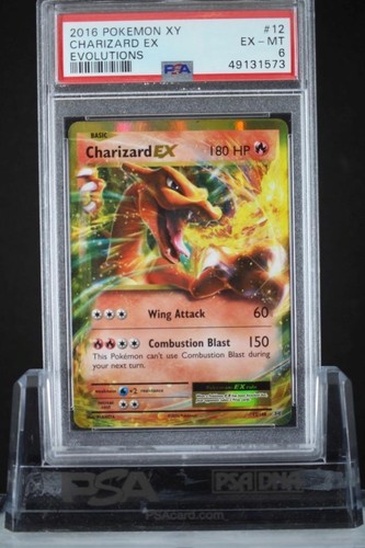 Charizard-EX graded PSA 6 for sale on eBay