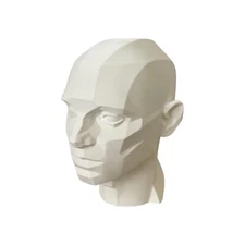 10" 25.4 cm John Asaro Style Planar Head, Planar Bust, Learn the Planes