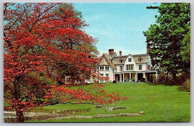 New Jersey Chrome Postcard Ringwood Manor House State Park Iron Industry
