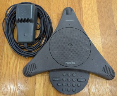 Used Polycom SoundStation 2201-03308-001-F Conference Phone