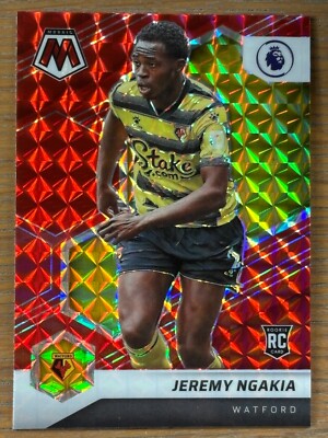 2021-22 Panini Mosaic Premier League RED MOSAIC Complete Your Set You Pick