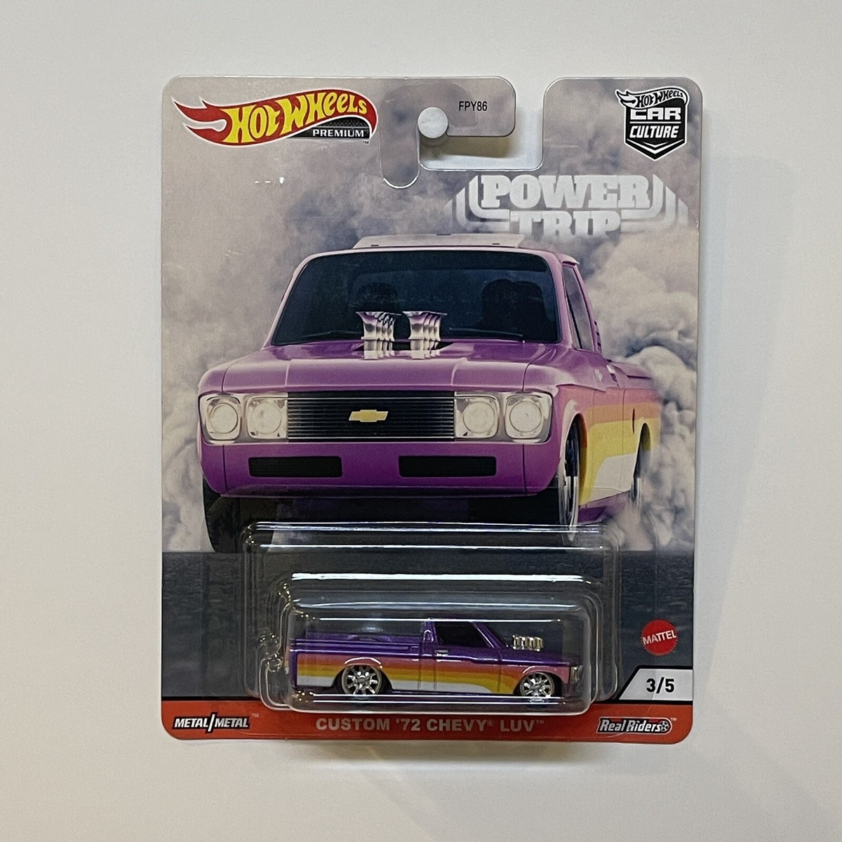 Hot Wheels Custom 72 Chevy Luv – 1:64 Scale Premium Car Culture Model For Collectors