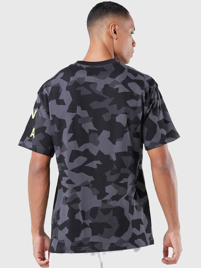 Nike Nba Team 31 Courtside Max 90 Loose Fit Black T-shirt