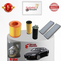 Inspektionskit Filter Und ÖL Audi A6 Iii C6 2.7 Tdi V6 132KW 180CV Von 2004->