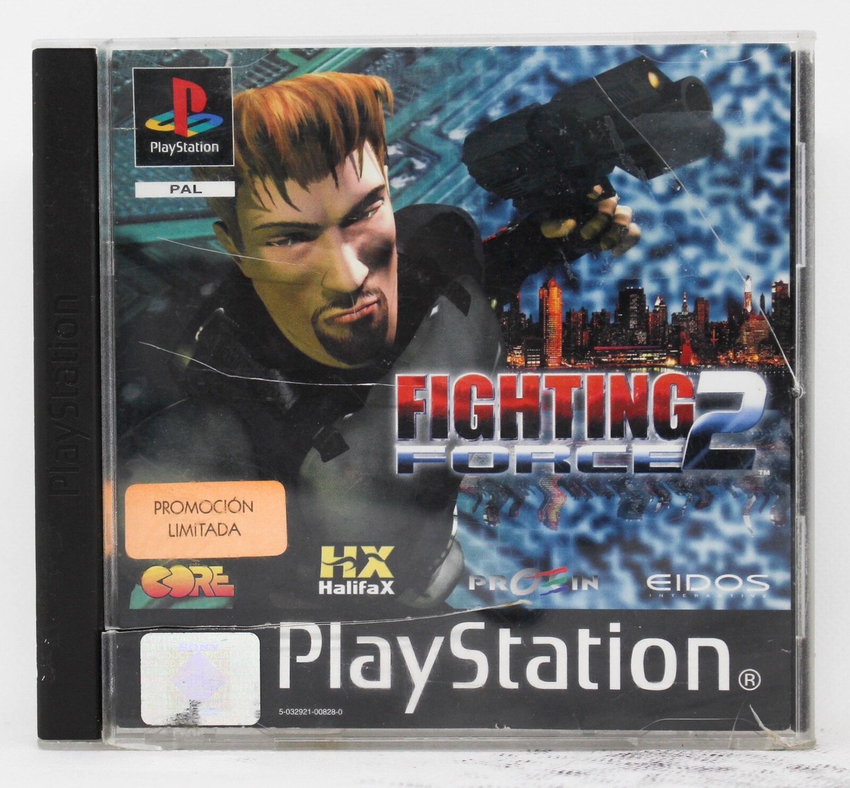 Fighting Force 2 Sur PS1 - Version PAL Complète Avec Boîte Et Notice, Très Bon état