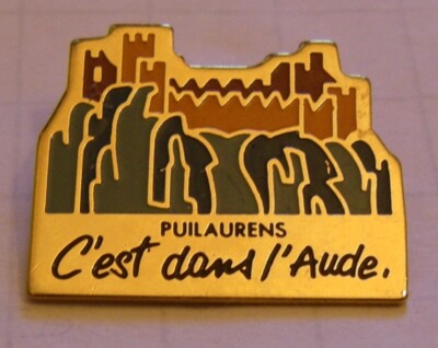 pin's CHATEAU de PUILAURENS c'est dans l'AUDE
