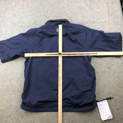 Veste De Golf Coupe-vent FootJoy DryJoys Homme - Bleu Marine, Taille M, Doublée