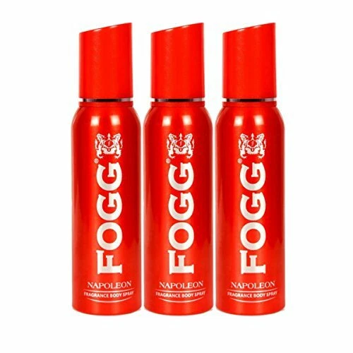 Napoleon Body Spray From Fogg For Men Pack of 3 120ml each Free