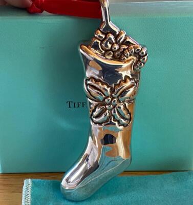 1994 Vintage Tiffany & Co Sterling Silver Stocking 4.5