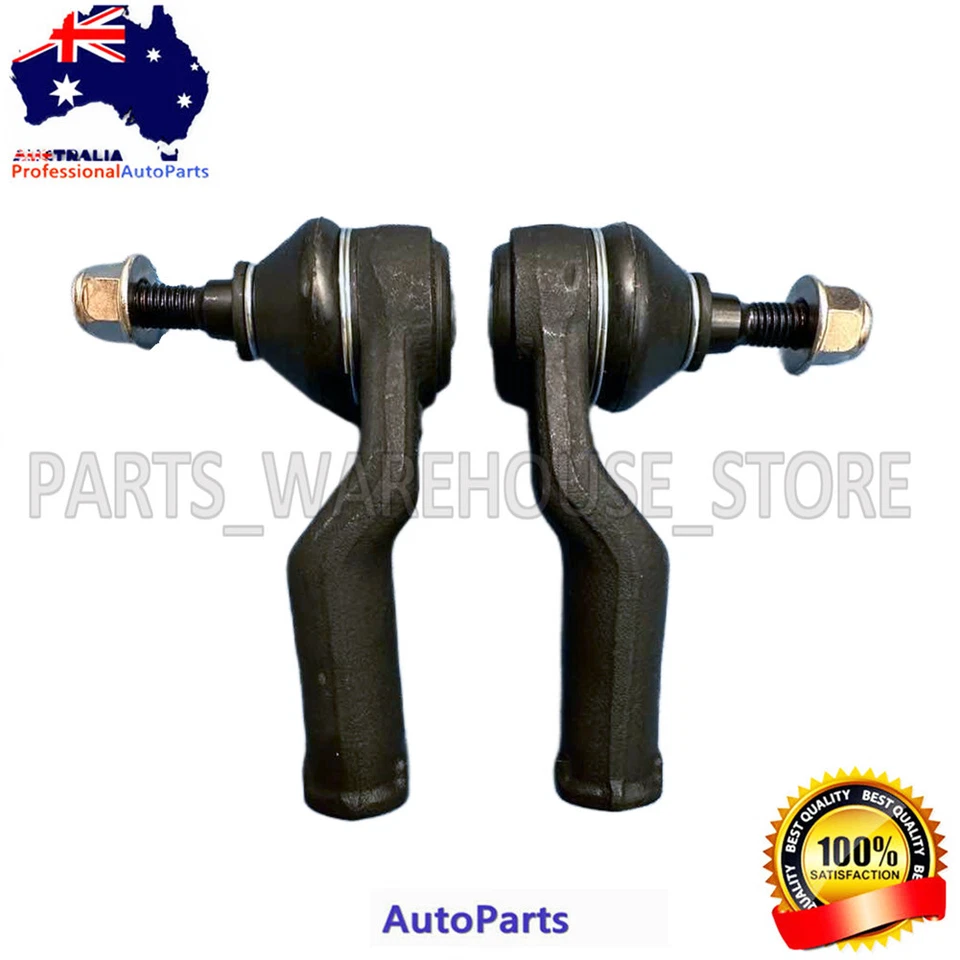 Pair for Ford Focus LS LT Lv Sedan Hatch 2005-2011 Outer Tie Rod Ends - image 2 of 3