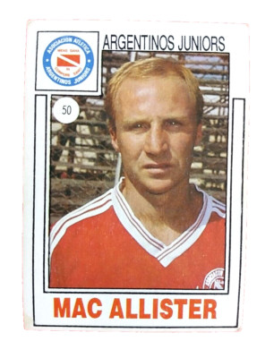 1992 Ultra Figus Futbol Argentino Carlos Mac Allister - Argentinos Juniors