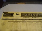 Rare 1961 John Deere Dealer Poster No. 490 Tillage Working Tools Chart — photo 4