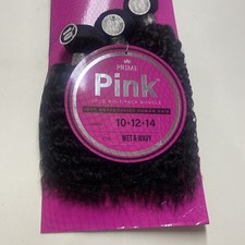PRIME PINK Wet  Wavy 10", 12", 14" NATURAL