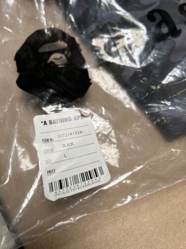 A Bathing Ape x Mastermind Japan 2016 Snowboard Jacket Black Camo New Sz L BAPE - Picture 9 of 10