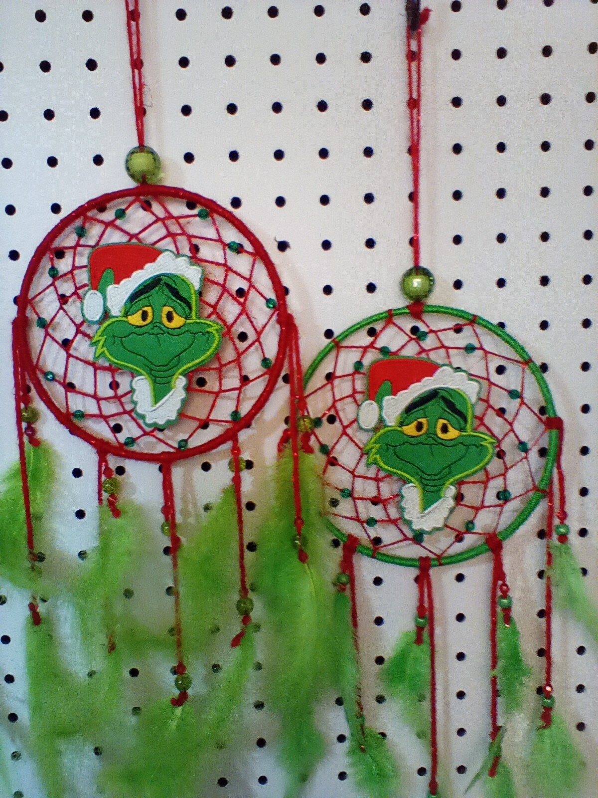 Hand Made Grinch Dream Catchers eBay