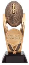 Fantasy Football trophy, award, about 7" high, with your engraving