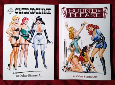 Eric Stanton, Bound To Please, Eric Stanton, The Return of Gwendoline - 2 books