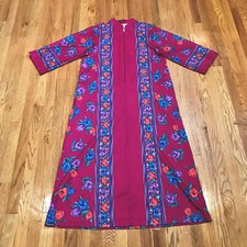 vtg lady ronte medium 44663 robe nightgown Housecoat Dressing Gown