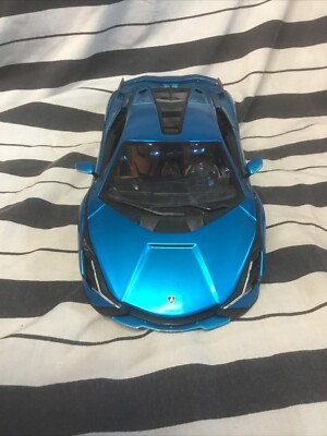 Burago Lamborghini Sian FKP 37 1:18 Scale Blue Model
