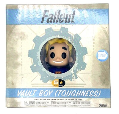 NIB Funko 5 Star Fallout Vault Boy Toughness Vinyl Figure, Free Shipping