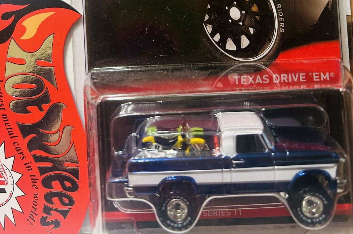 ホットウィール RLC Real Riders TEXAS DRIVE 'EM Hot Wheels RLC Real Riders Series 11 Texas Drive 'Em Vehicle