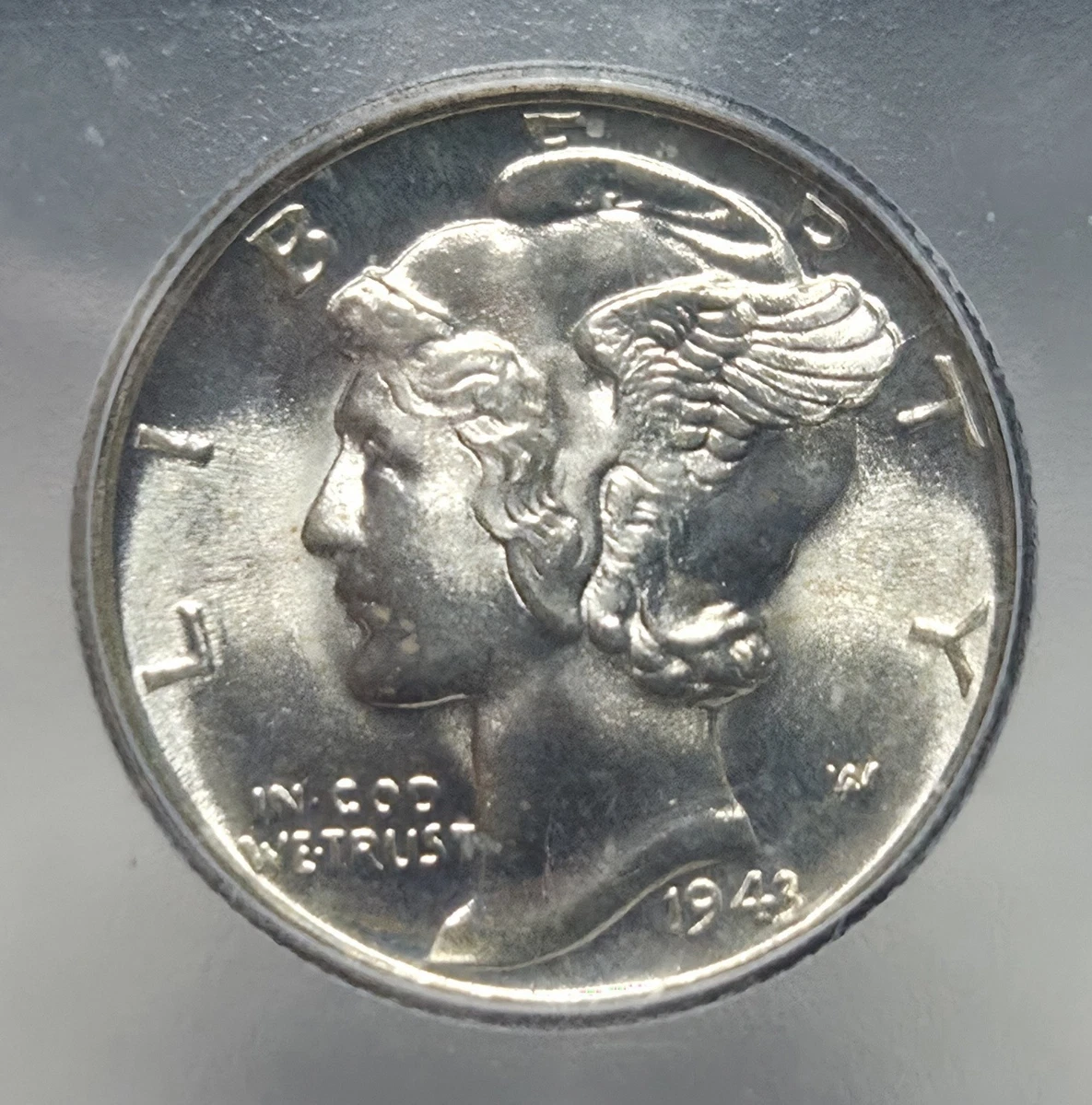 MS 66 Graded 1943 Year Mercury Dimes (1916-1945) for sale | eBay