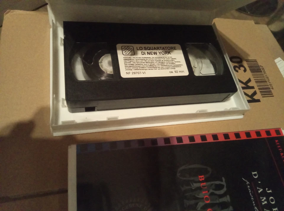 Astro Video Sammlung - VHS Kassetten 3× Joe D'Amato und Fulci - Sado Kult RAR! - Bild 4 von 4
