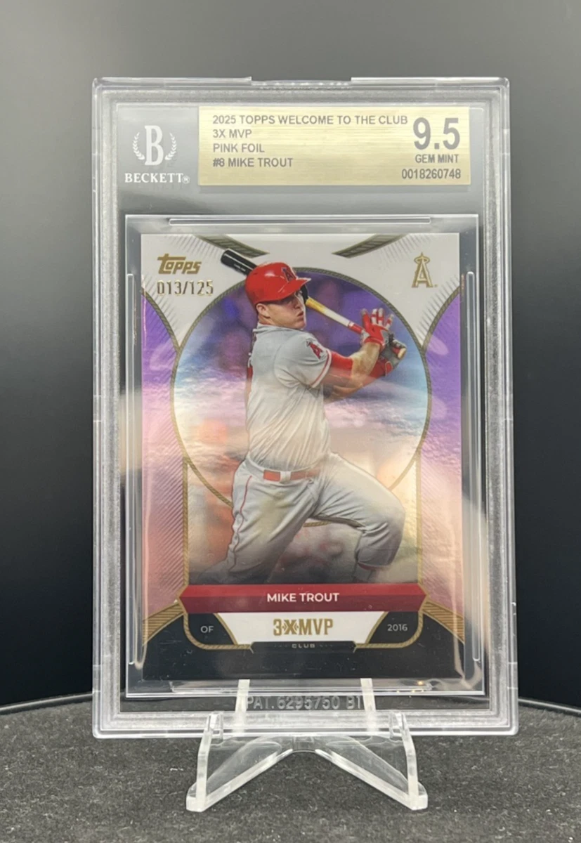 Mike Trout Beckett Grading Services (BGS) Baseball Sports Trading