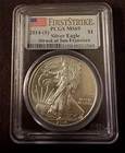 2014-S Silver Eagle $1 Coin PCGS MS69 First Strike