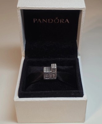 Original PANDORA Retired Kirche Charm S925 ALE 790287 S925 ALE Vintage
