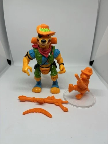 Vintage 1991 Playmates Teenage Mutant Ninja Turtles Walkabout Complete Figure