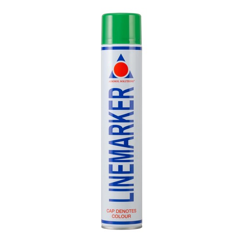 Aerosol Solutions 0903 Line Marker Aerosol Spray Paint Green 750ml 