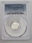 1994-S 10c SILVER PCGS PR70DCAM ROOSEVELT DIME PROOF DEEP CAMEO PR 70 DC