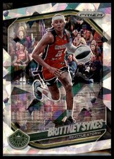 Brittney Sykes 2025 Panini Prizm WNBA #121 Ice Prizms Seattle Storm