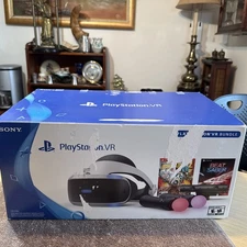 PlayStation 4 VR Bundle CUH-ZVR2 PS4 Virtual Reality, Headset, Camera