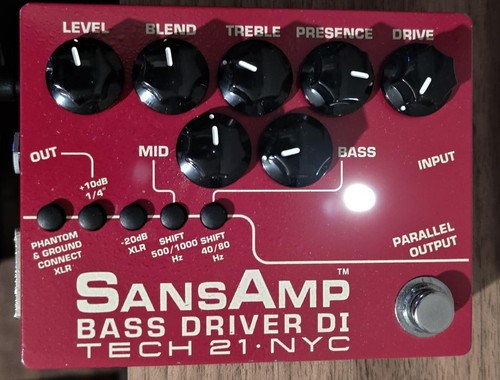 Tech21 Sansampbass Driverdi Ikebe Limited Color Operation Confirmed 389g JAPAN - Picture 8 of 24
