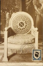 CARTE MAXIMUM CARD 1972 ÉPOPÉE NAPOLÉONIENNE BLASON CORSE HIRSON 02 AISNE