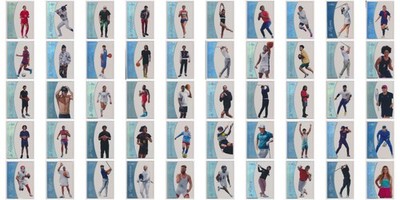2024 Metal Universe Champions EX E-X Acetate Insert Complete Set 50 Cards