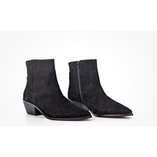 Botines Bruno Magli Fabiana de gamuza negros - Talla 11 (nuevos)