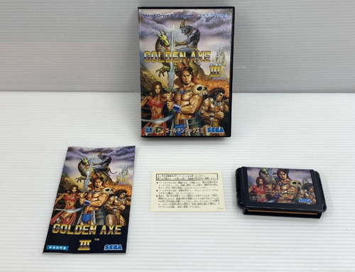 Golden Axe 3 III Limited edition pal custom megadrive game 1/100 Golden Axe 3 III Limited edition pal custom megadrive game 1/100
